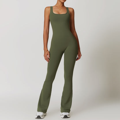 Yoga One Piece Sleeveless Jumpsuit