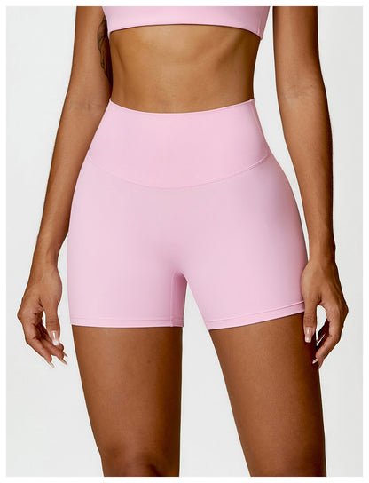 High Waist Belly Contracting Yoga Shorts