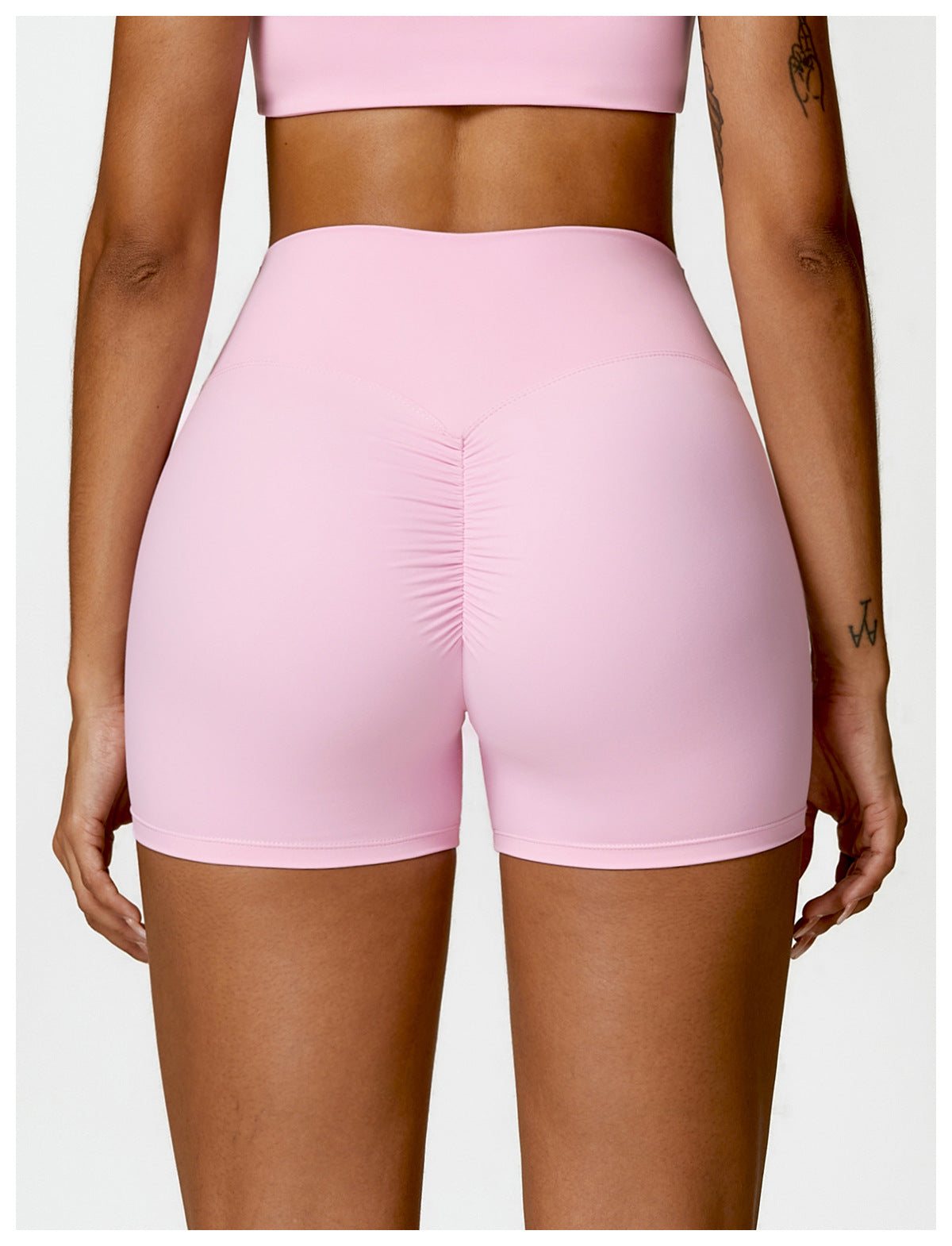 High Waist Belly Contracting Yoga Shorts