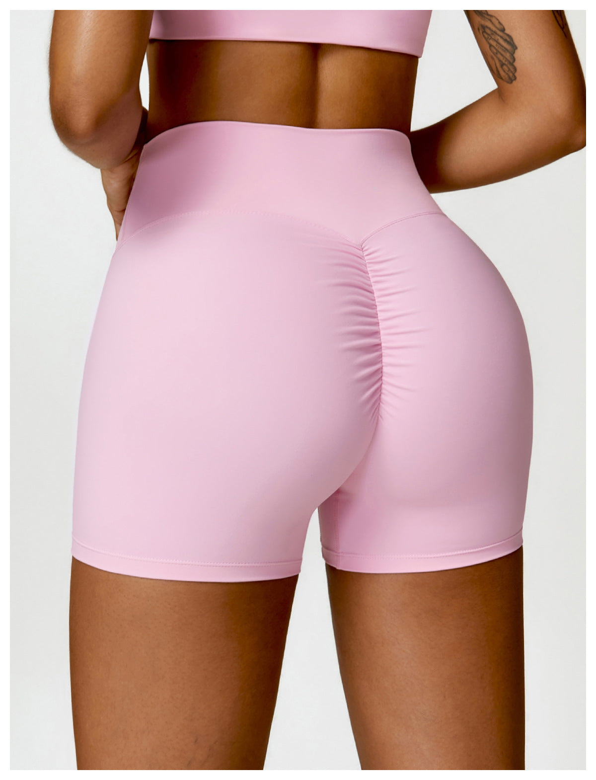 High Waist Belly Contracting Yoga Shorts