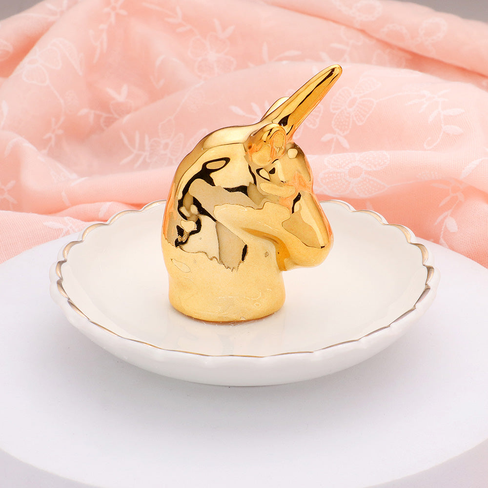 Unicorn Ring Holder Jewelry Dish