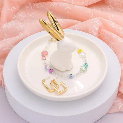 Bunny Ring Holder Jewelry Dish