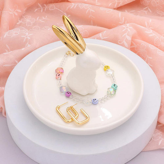 Bunny Ring Holder Jewelry Dish