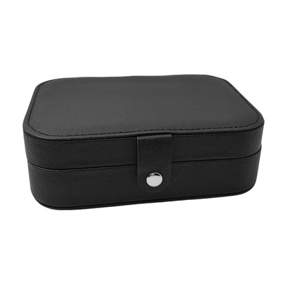 Faux Leather Portable Jewelry Box