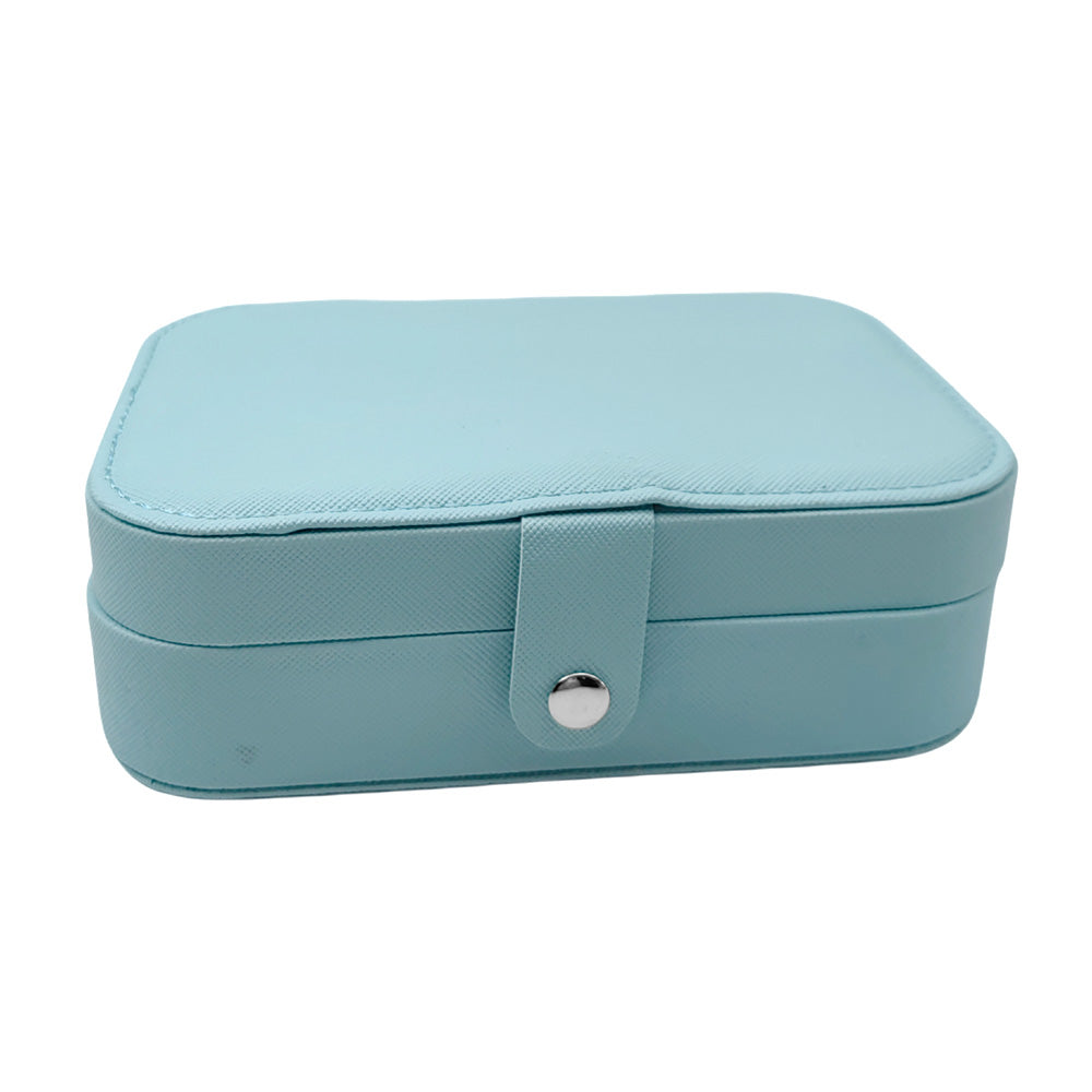 Faux Leather Portable Jewelry Box