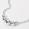 Pearl & Metal Beaded Chain Necklace