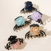 Rose Pointed Hair Claw Clip