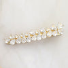 Teardrop CZ Stone Embellished Alligator Snap Hair Clip