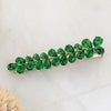 Teardrop CZ Stone Embellished Alligator Snap Hair Clip