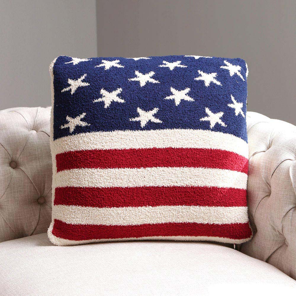 American USA Flag Cushion Cover