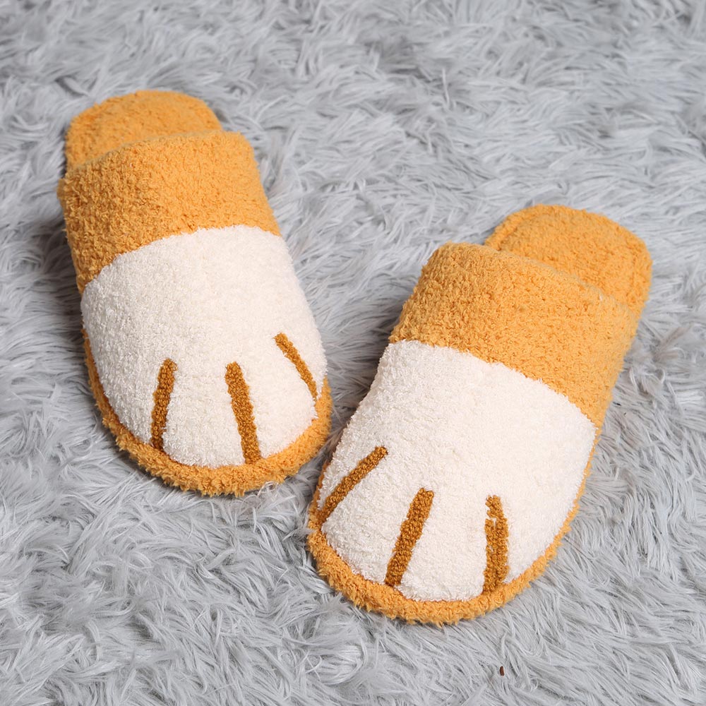 Cat Paw Soft Home Slippers