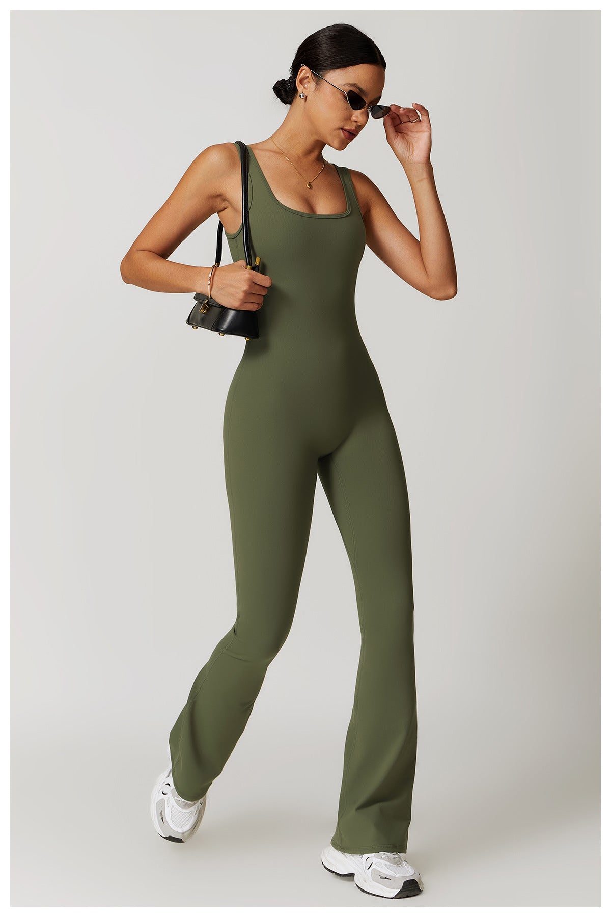 Yoga One Piece Sleeveless Jumpsuit