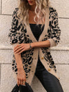 Animal Pattern Button Down Cardigan