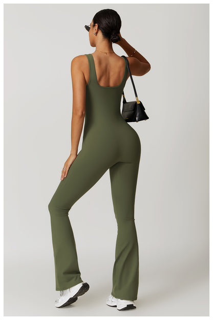 Yoga One Piece Sleeveless Jumpsuit