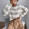 Stripe Loose Knitted Sweater