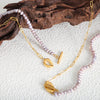 Freshwater Pearl Beaded Buckled Necklace