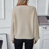 Casual Round Neck Knit Pullover Sweater