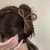 Velvet Large Bow Hair Clips