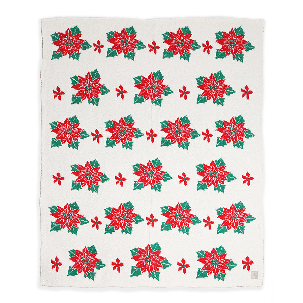 Christmas Patterned Cozy Throw Blanket