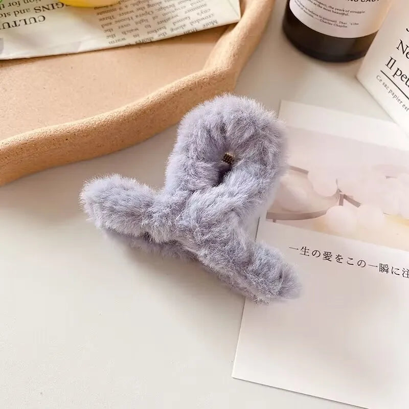 Plush Hair Clip