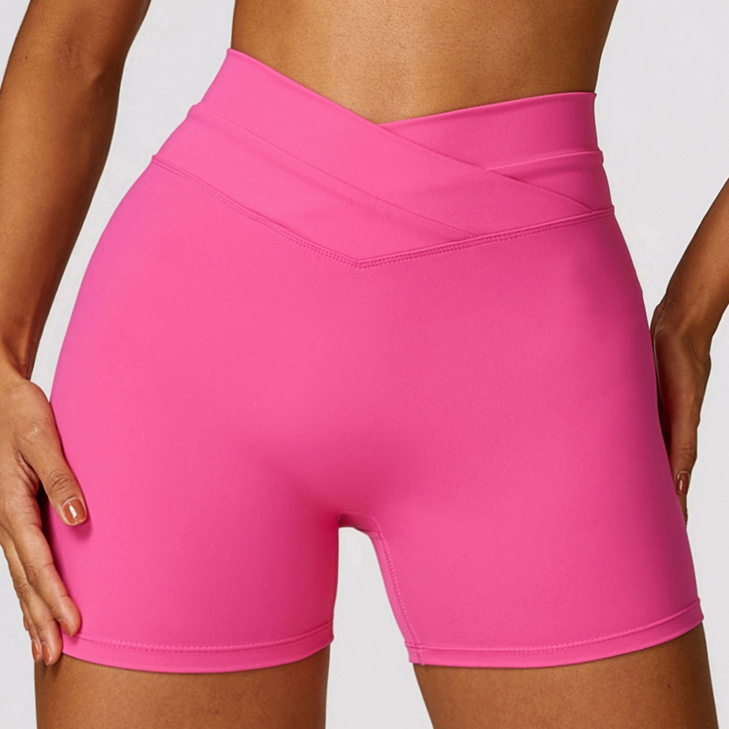 Hip Raise Brushed Yoga Shorts